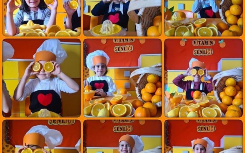 KİDZEP Anaokulunda C Vitamini Şenliğimiz