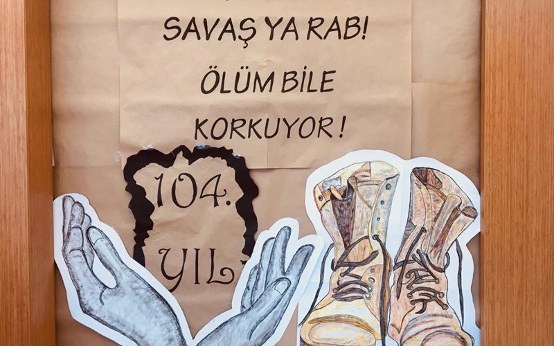 18 MART ÇANAKKALE ŞEHİTLERİNİ ANMA GÜNÜ COŞKUYLA KUTLANDI.